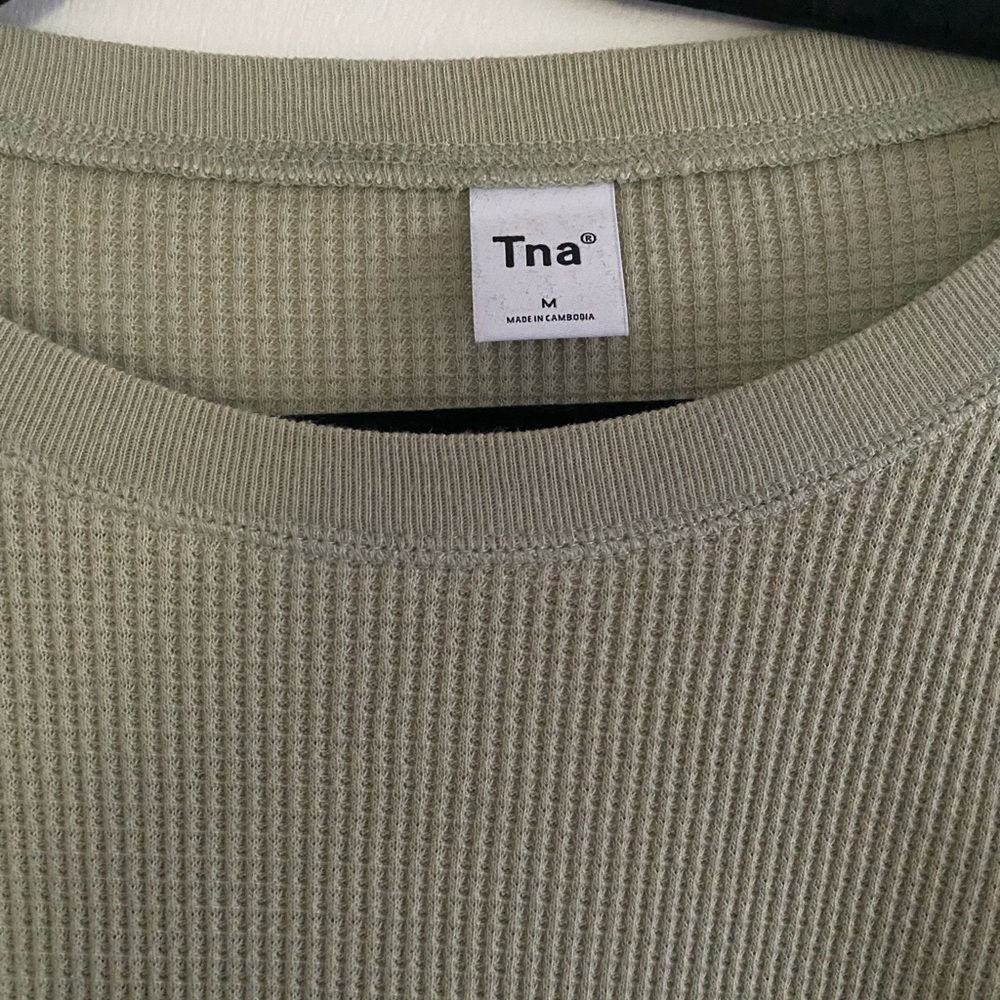 TNA Waffle Shirt Size M from Aritzia